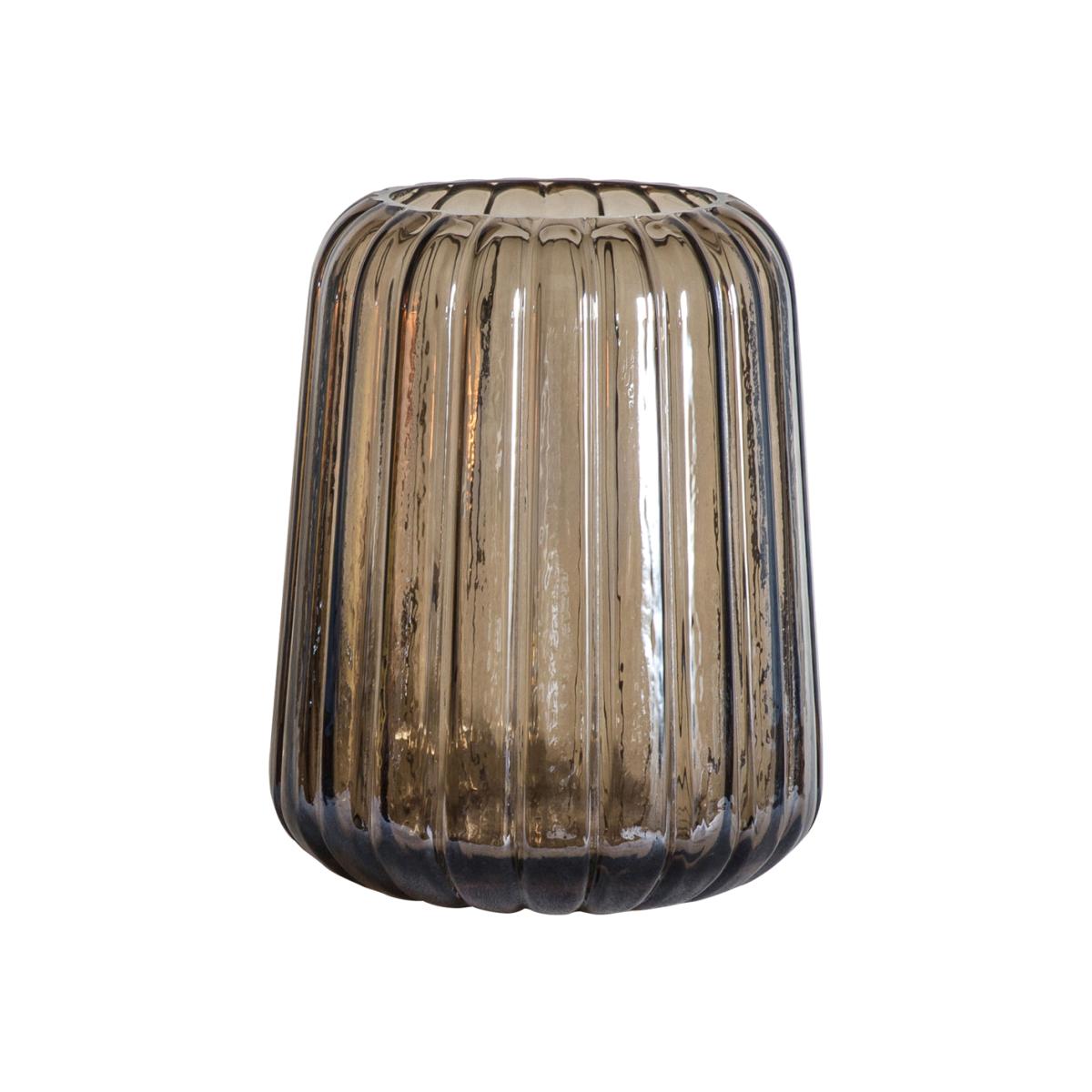 Gallery Interiors Ahvio Lustre Grey Vase – image 1