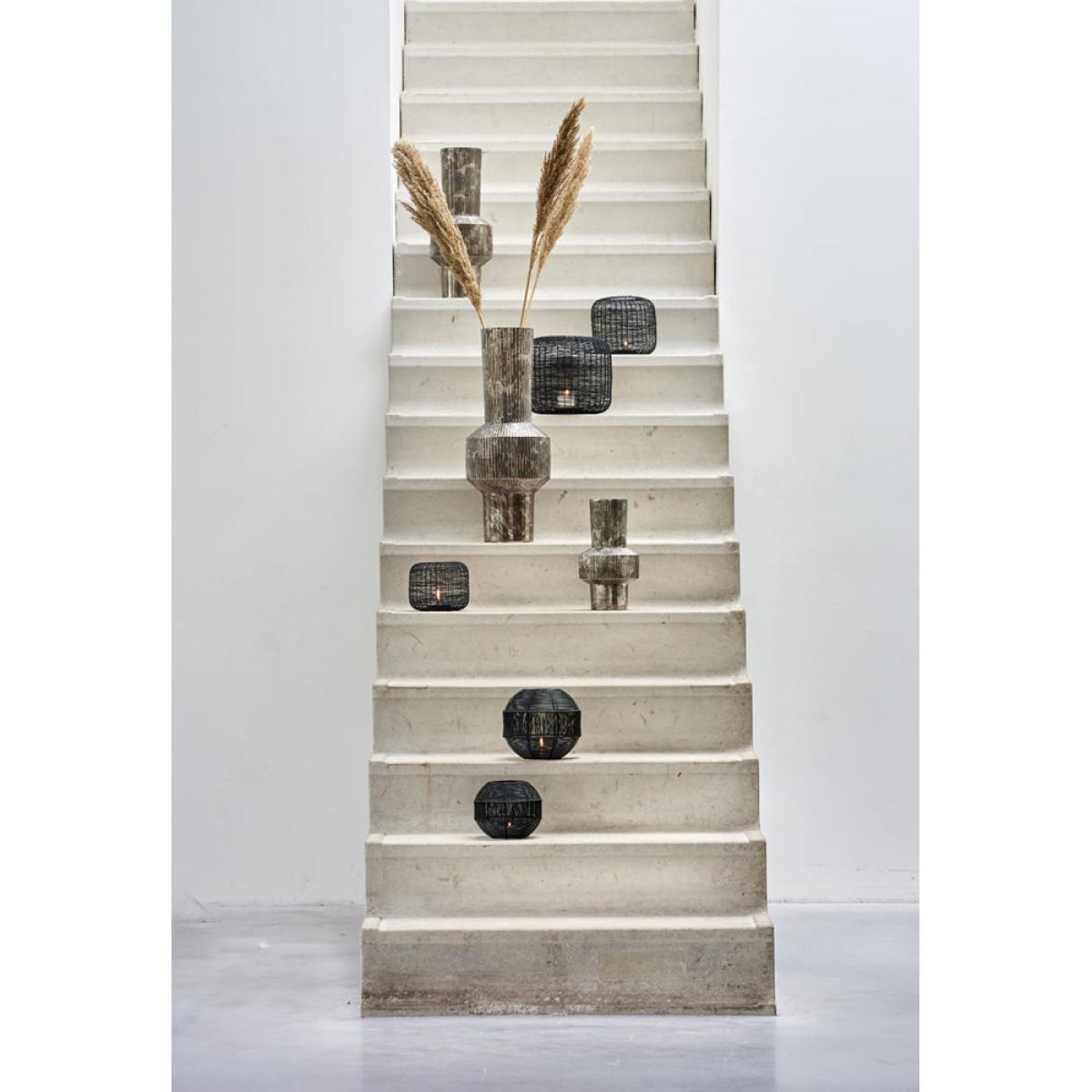 Light & Living Benzo Vase Black – image 2