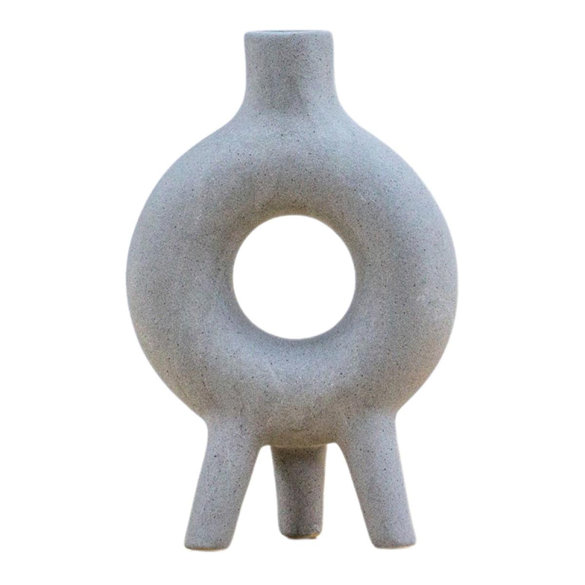 Gallery Interiors Gartner Vase Light Grey – image 2