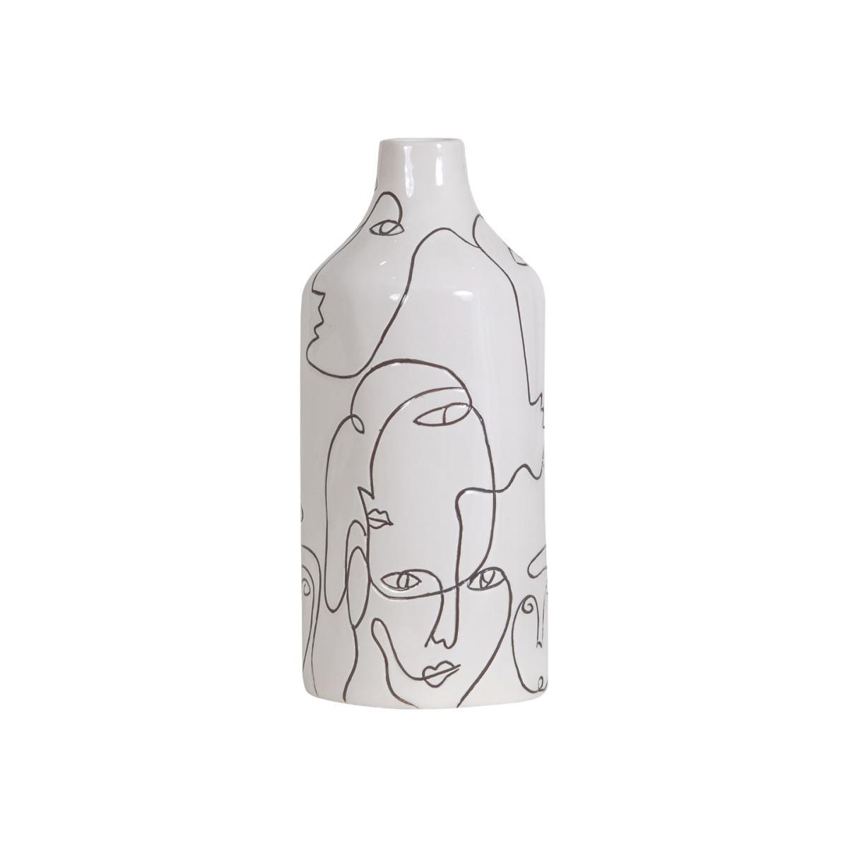 Libra Linework Face Vase | Outlet – image 1