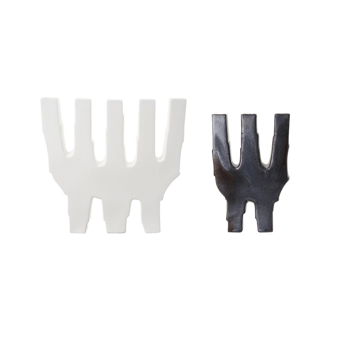 Liang & Eimil Leandri I Ceramic Vase Dark Silver Grey – image 3