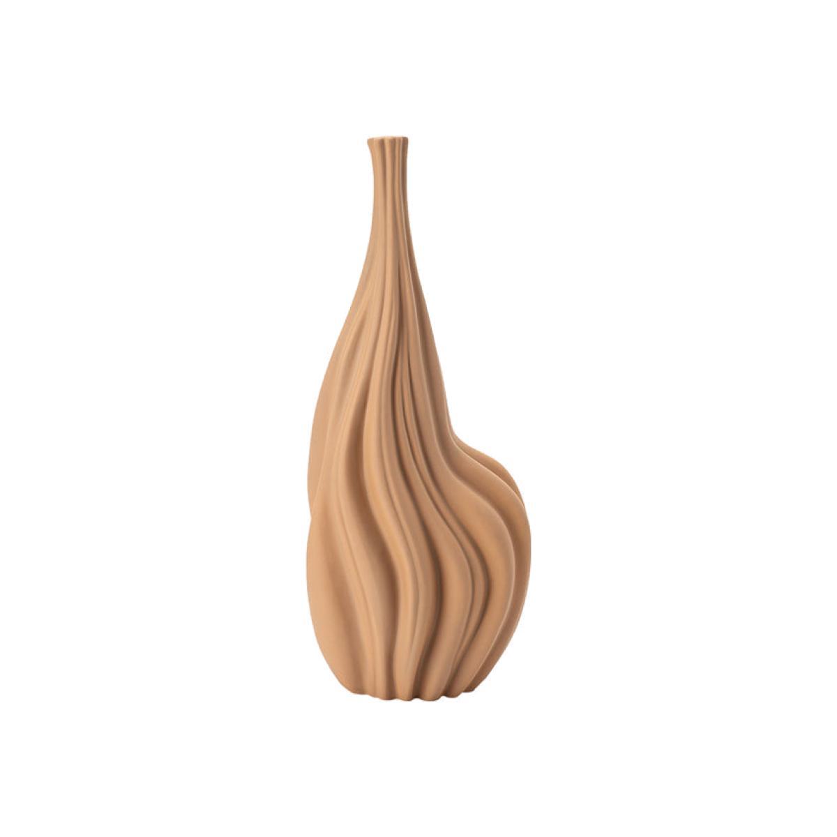Liang & Eimil Ceremoni Sandy Soil Yellow Vase | Outlet – image 1