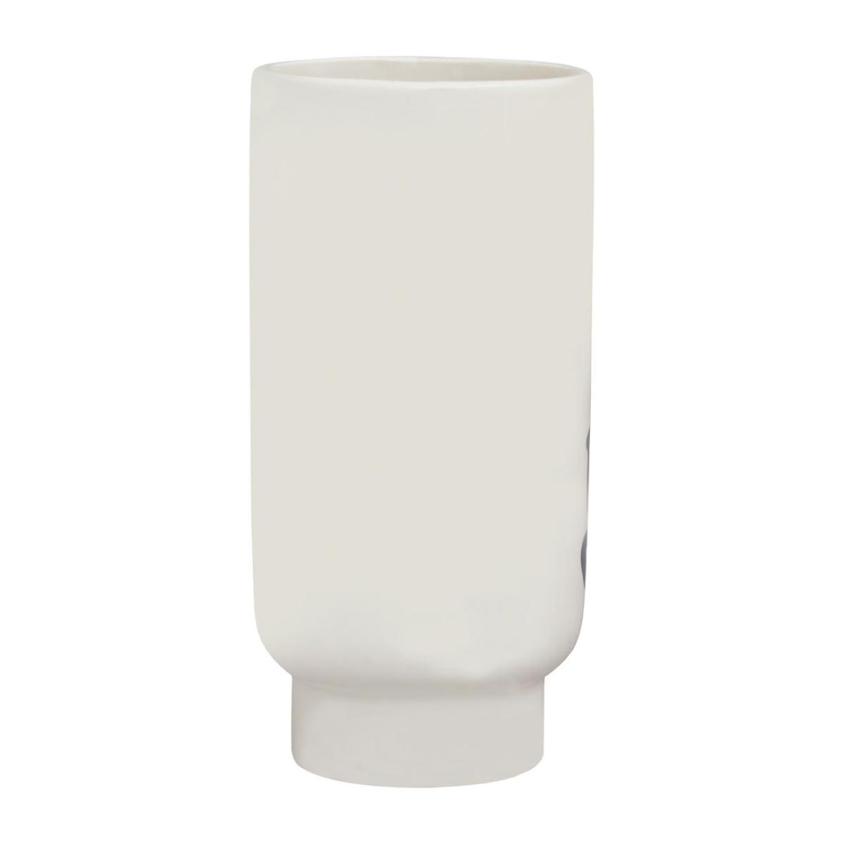 Olivia's Vera Face Vase in Black & White – image 2