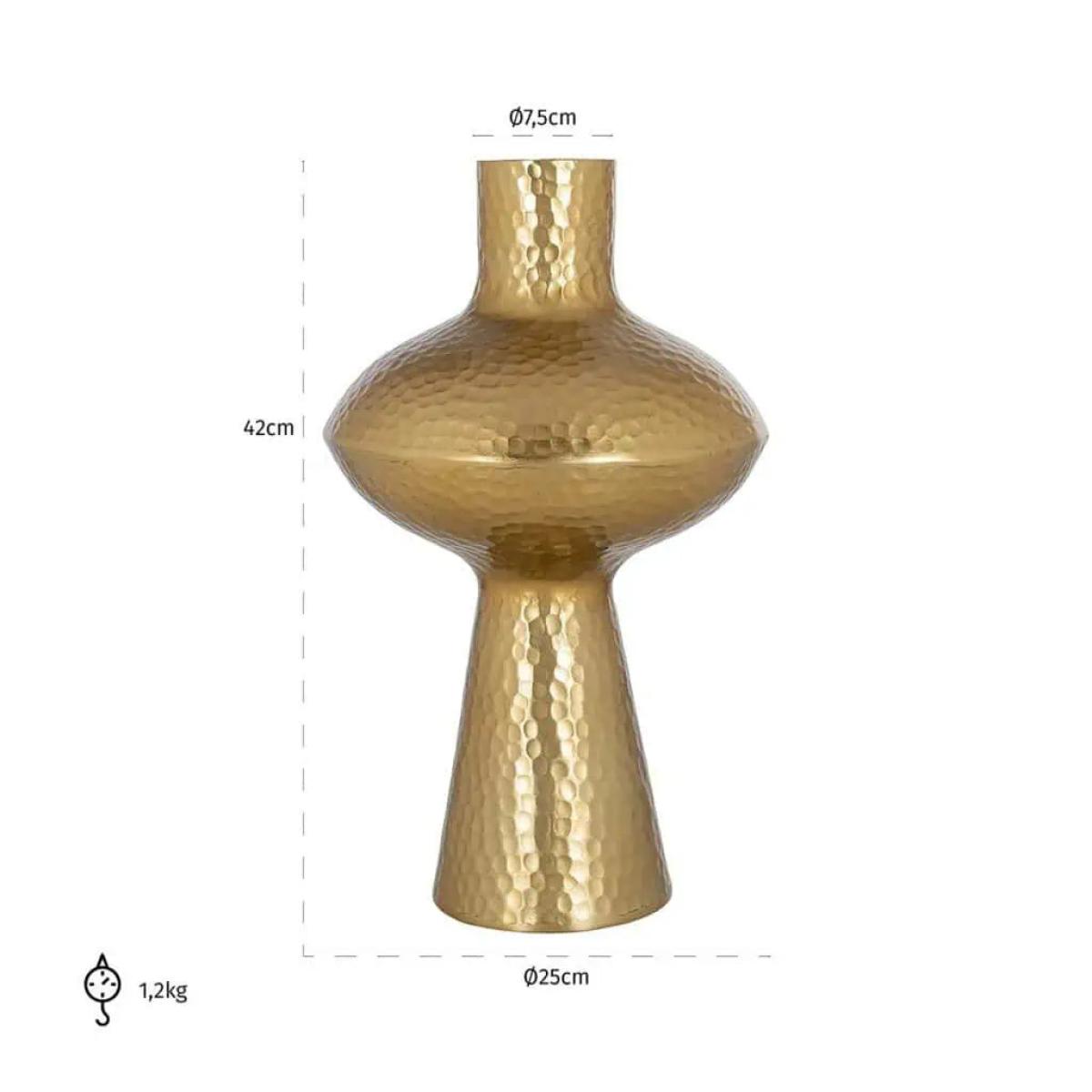 Richmond Interiors Caitlyn Vase in Gold / Large – image 5