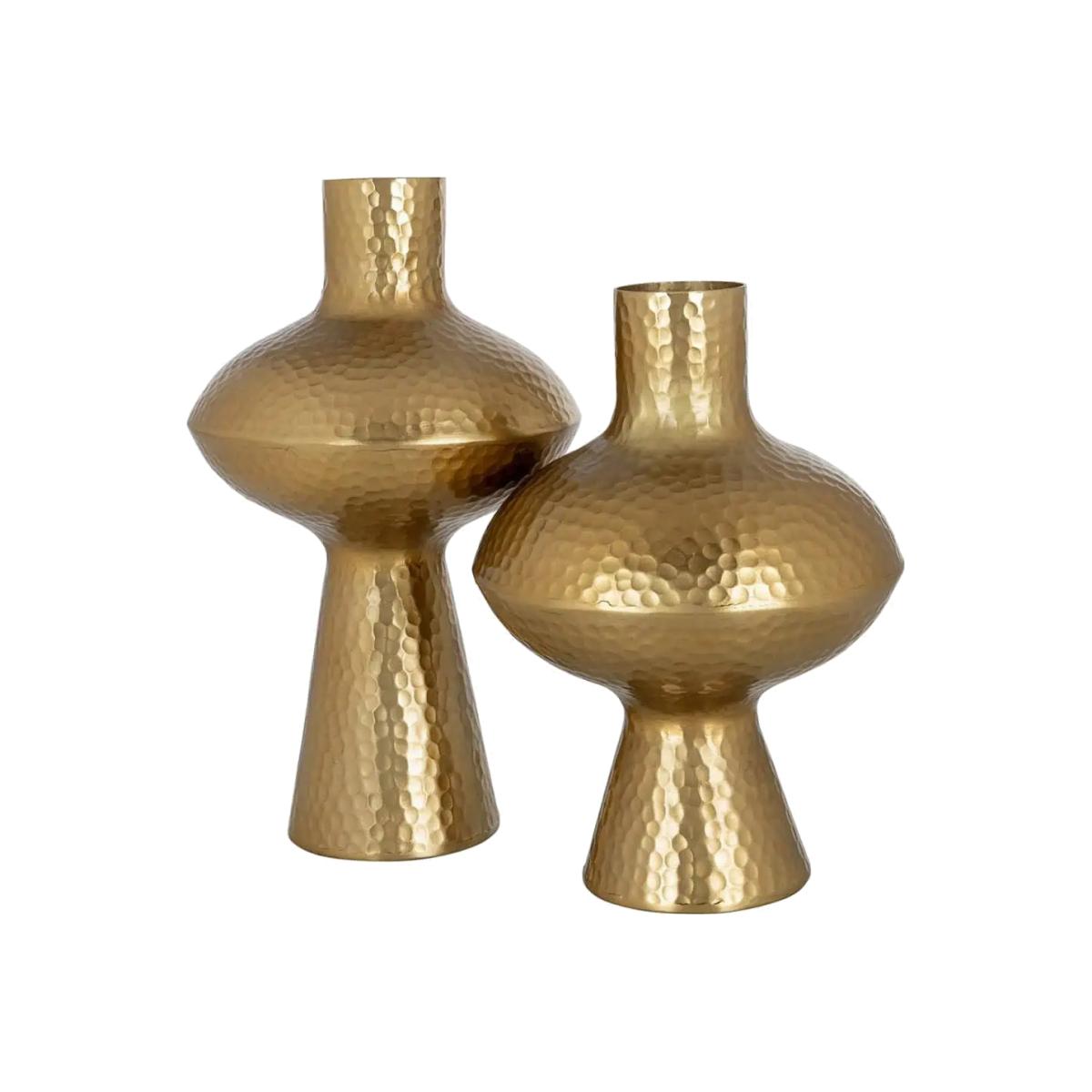 Richmond Interiors Caitlyn Vase in Gold / Large – image 1