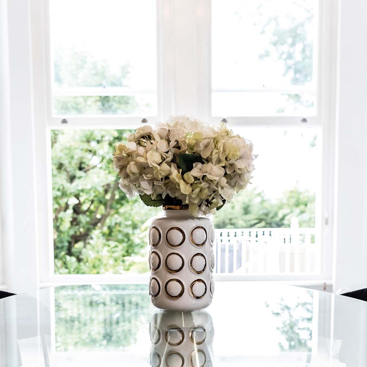 Olivia's Boutique Hotel Collection - Gold Circle Vase Small – image 2