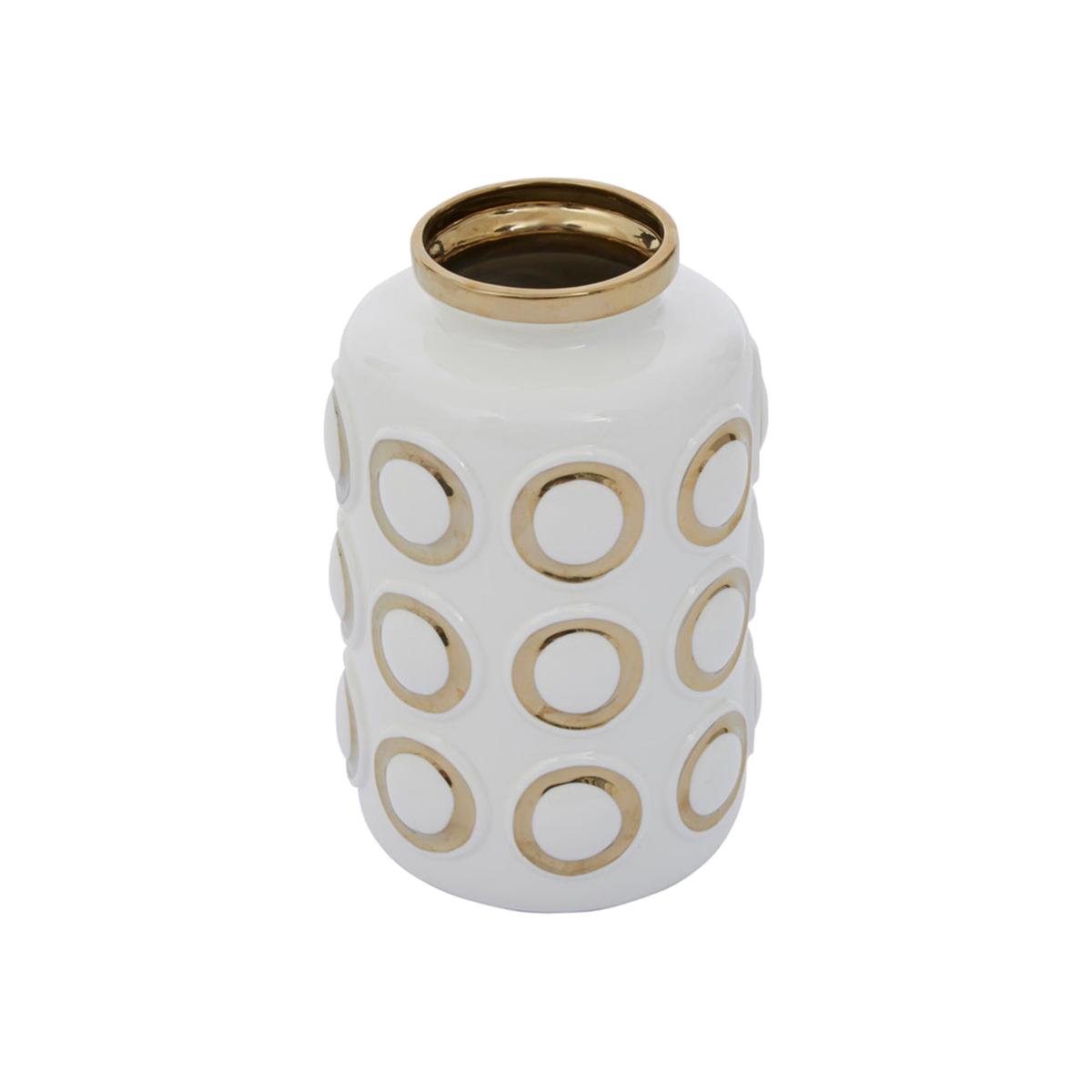 Olivia's Boutique Hotel Collection - Gold Circle Vase Small – image 1