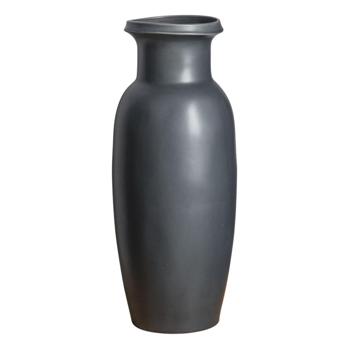 Gallery Interiors Sakida Vase / Black / Large – image 2