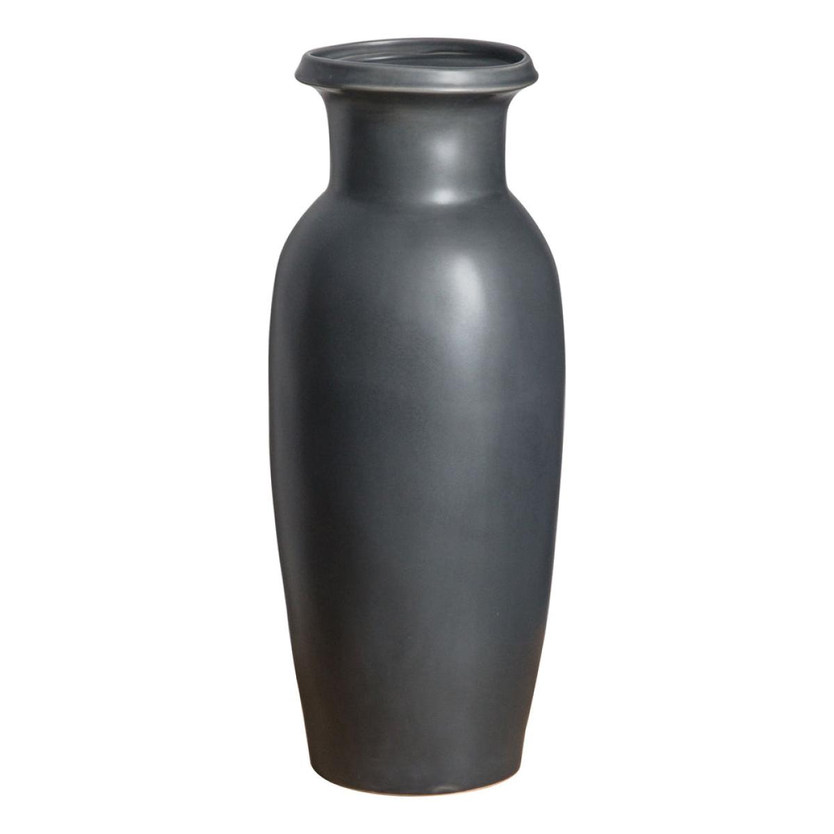 Gallery Interiors Sakida Vase / Black / Large – image 6