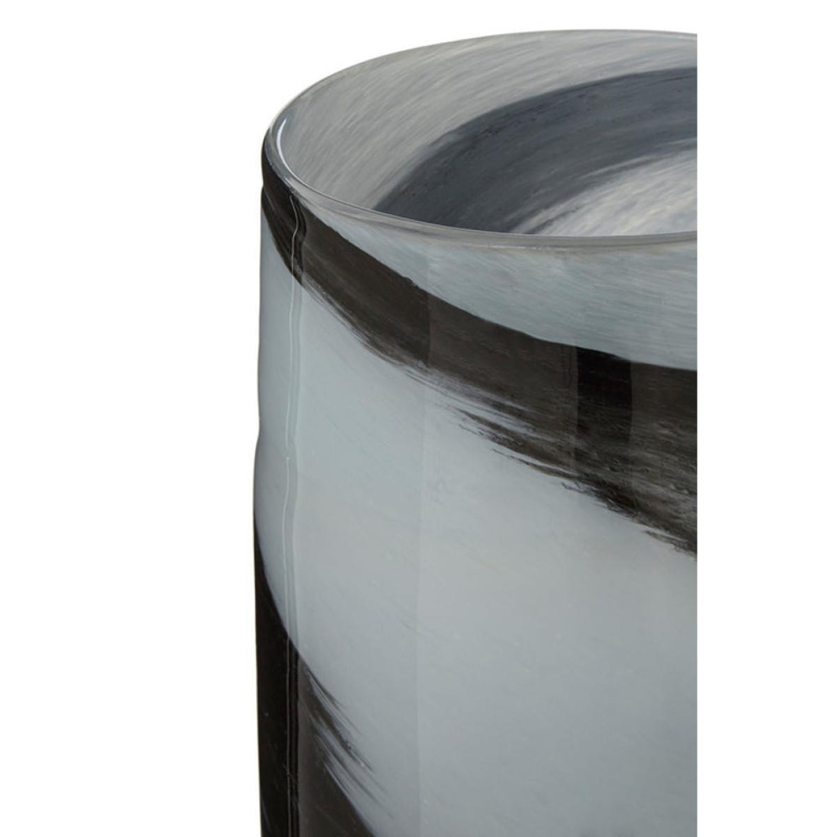 Olivia's Grey And Black Vase Large – image 6