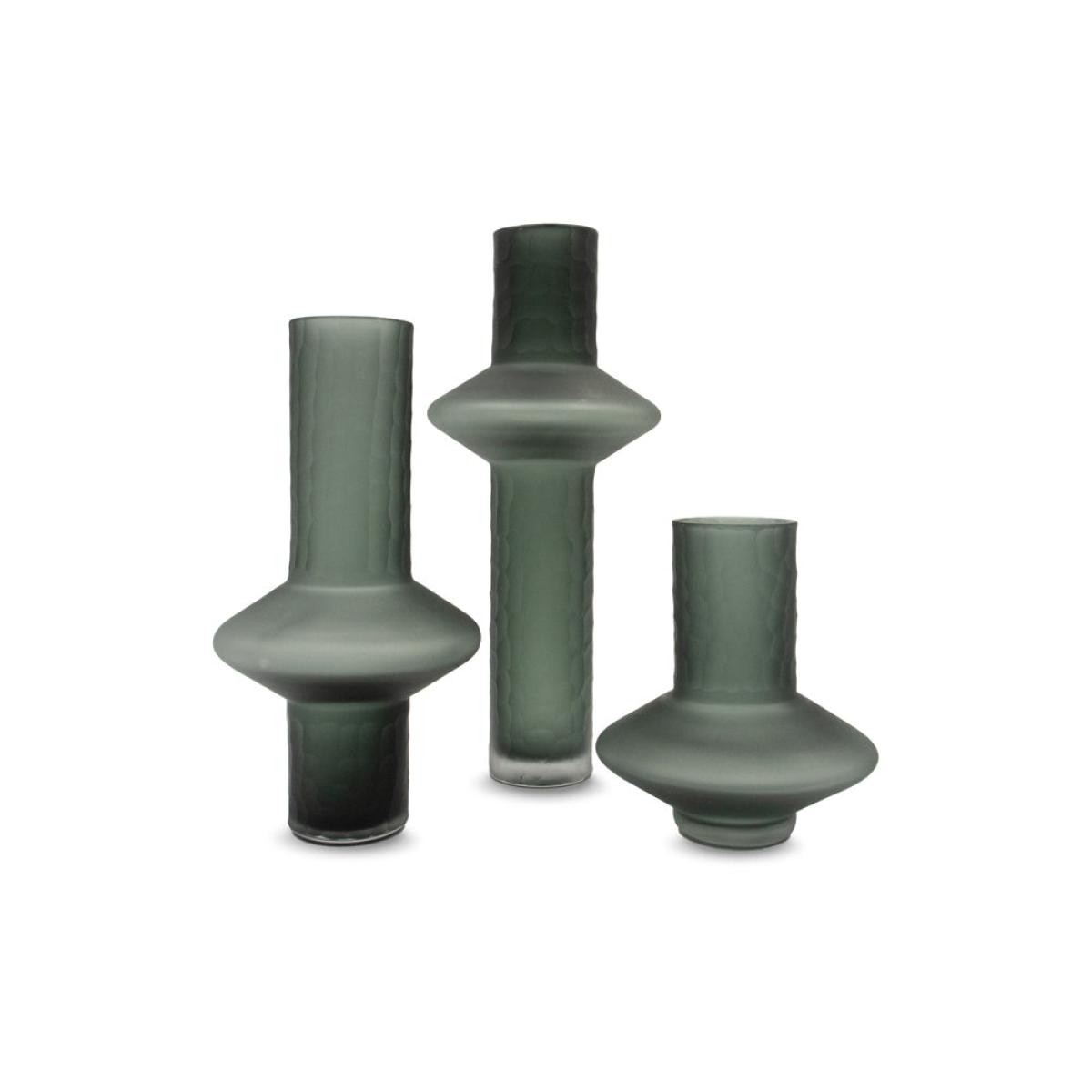 Liang & Eimil Rei Glass Vase Smoke Grey / Large – image 7