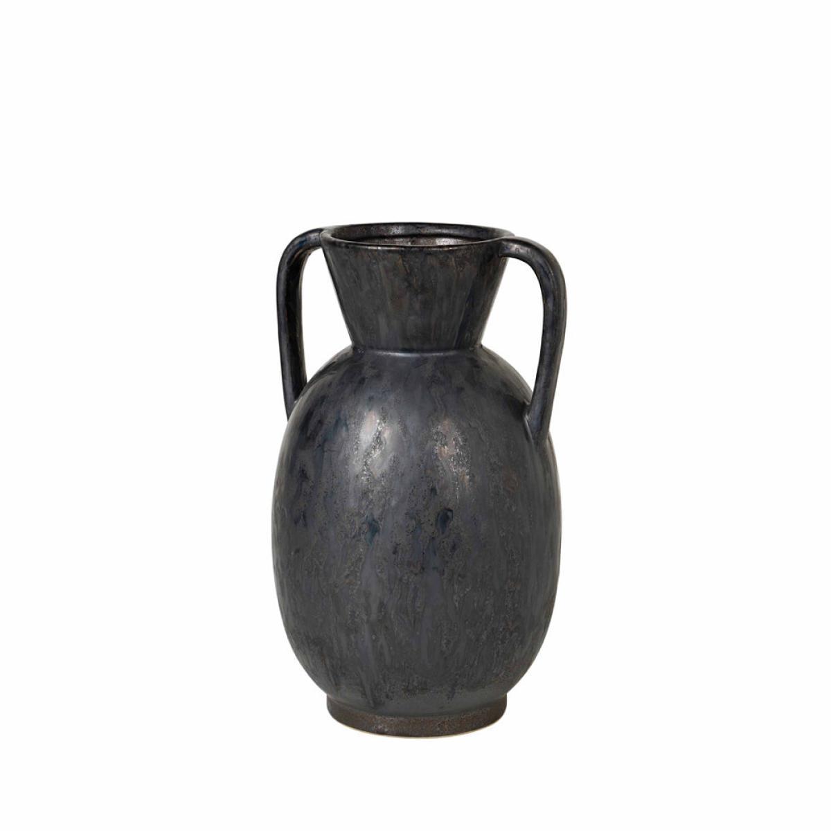 Broste Copenhagen Simi Vase Antique Grey And Black / Small – image 2