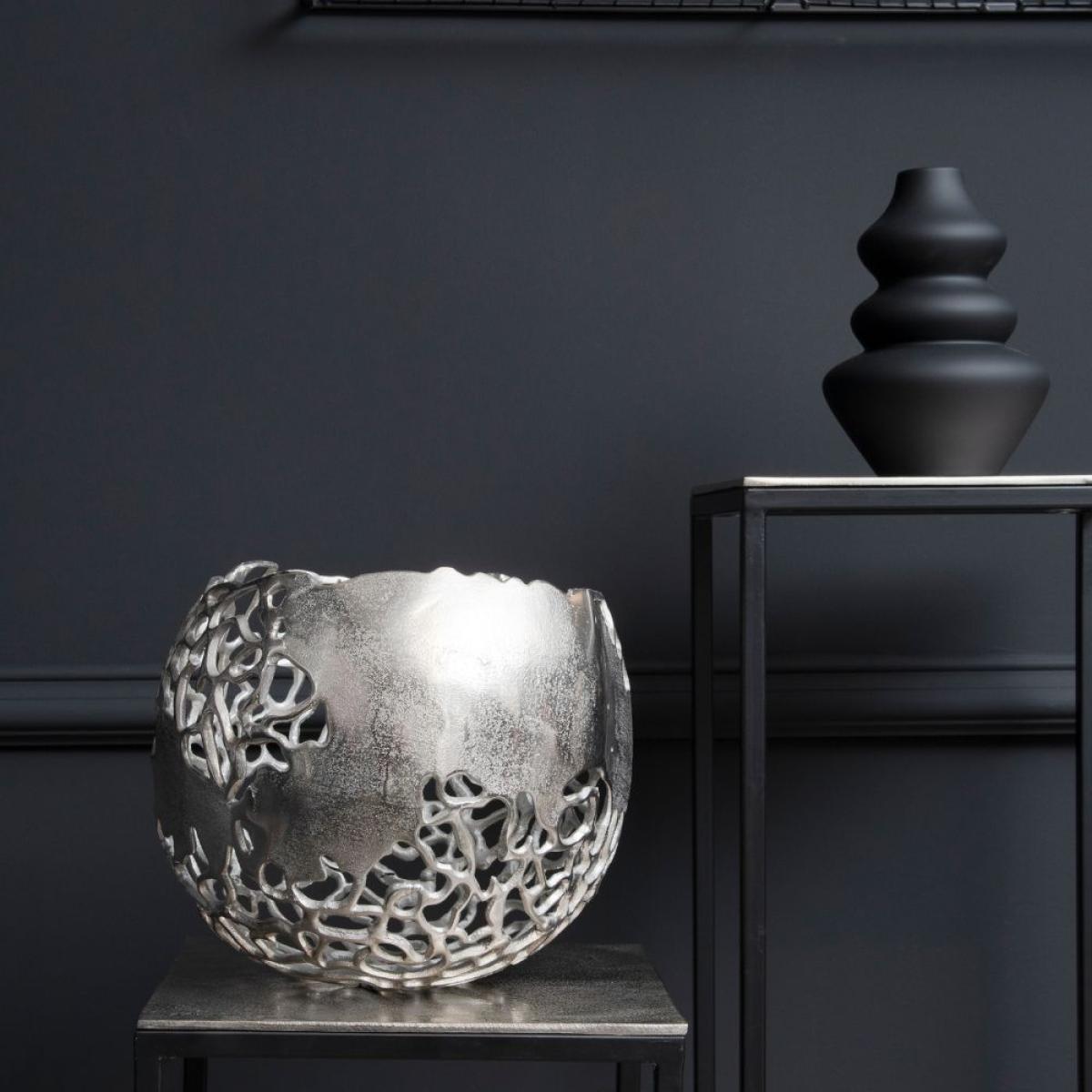 Libra Midnight Mayfair Collection - Apo Coral Spherical Aluminium Vase – image 3