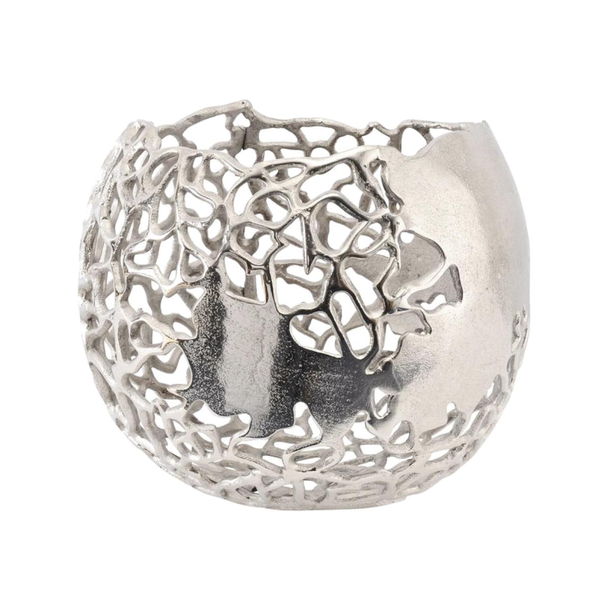 Libra Midnight Mayfair Collection - Apo Coral Spherical Aluminium Vase – image 1
