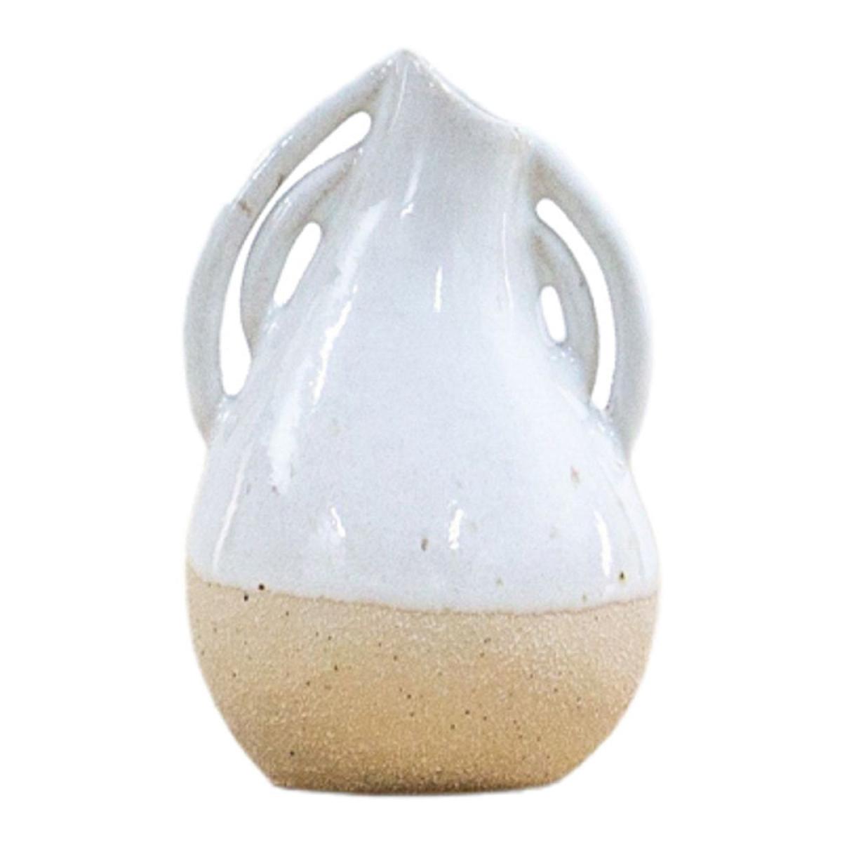 Gallery Interiors Fausti Vase White / Small – image 2