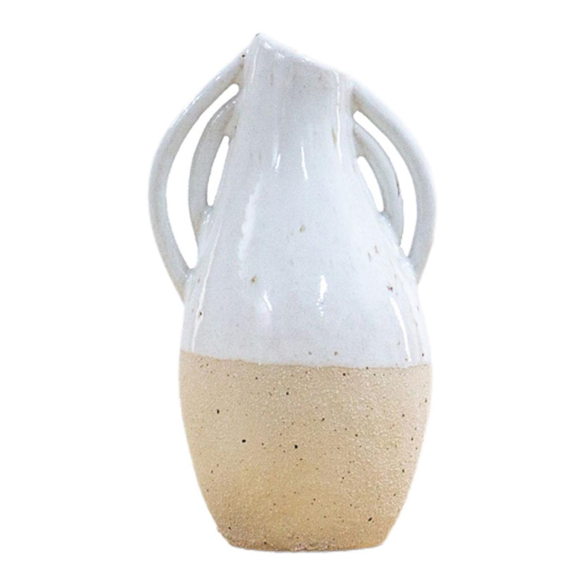 Gallery Interiors Fausti Vase White / Small – image 3