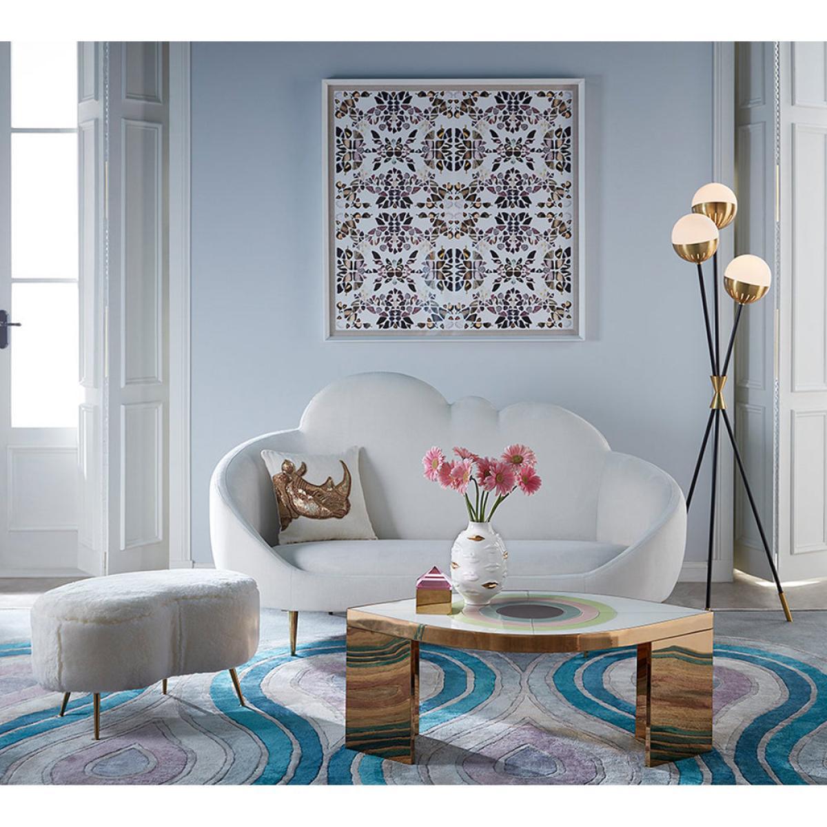 Jonathan Adler Gilded Gala Round Vase – image 7