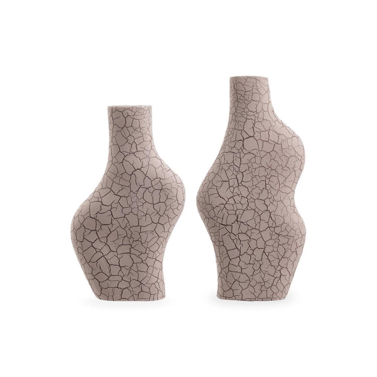 Liang & Eimil Marni Ceramic Vase Small Taupe – image 2