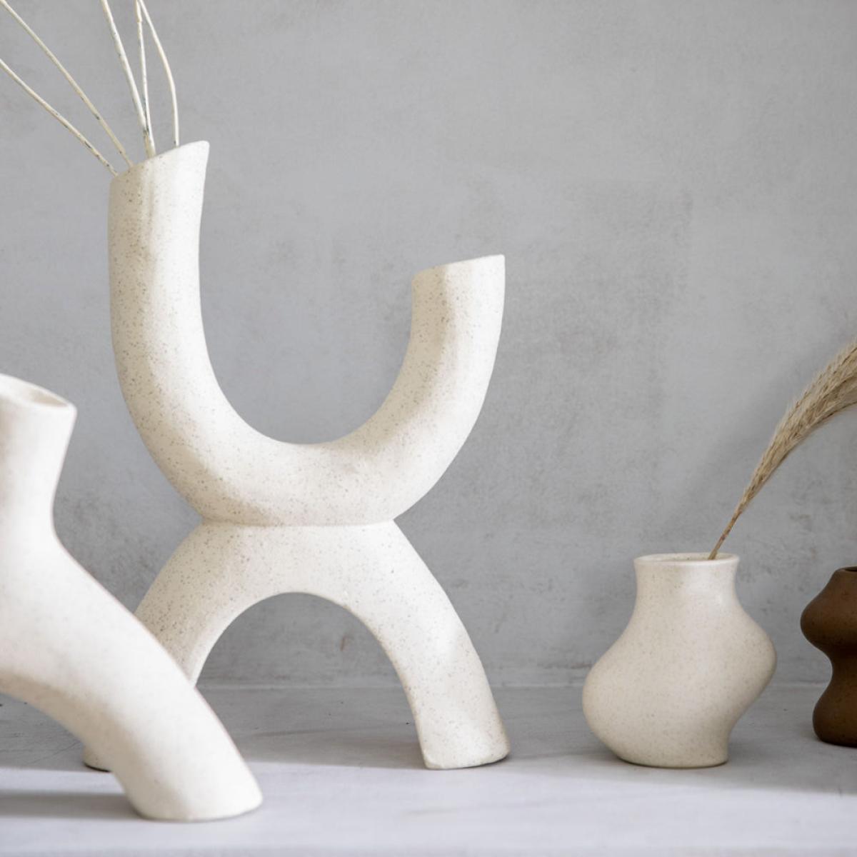 Gallery Interiors Sala Vase White / Small – image 4