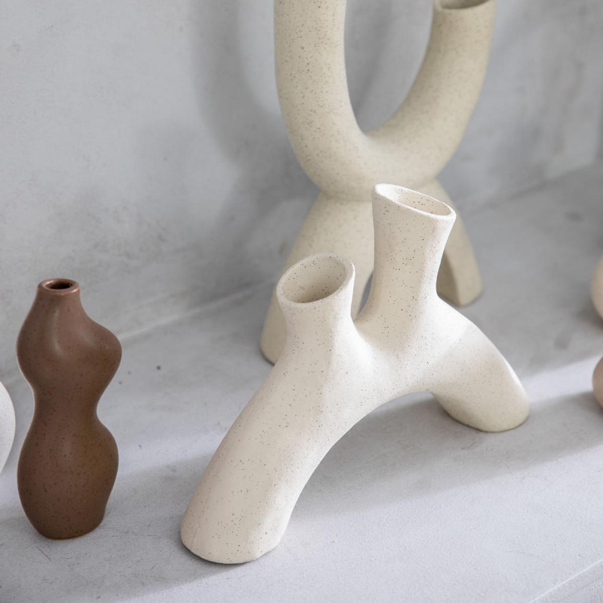 Gallery Interiors Sala Vase White / Small – image 1