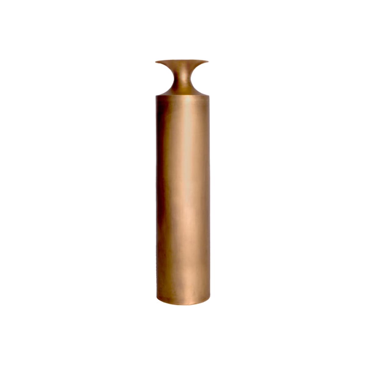 Tom Dixon Beat Vessel Tall Brass – image 1