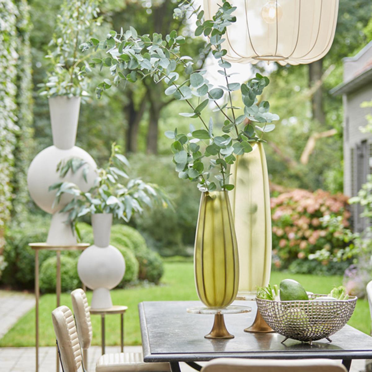 Light & Living Kavandu Decorative Vase - Light Grey – image 7