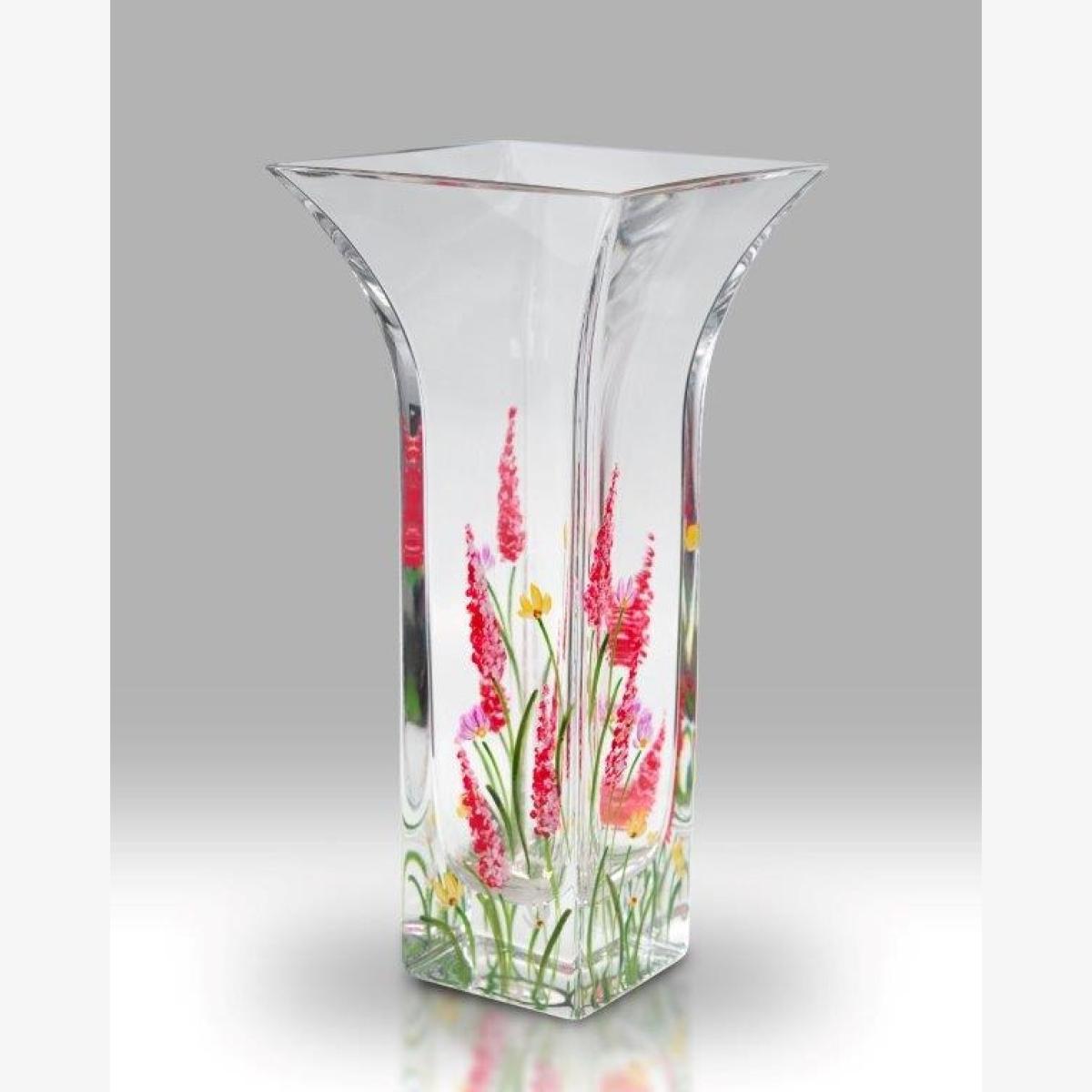 Nobile Cerise Elysian Flared Vase 22.5cm – image 1