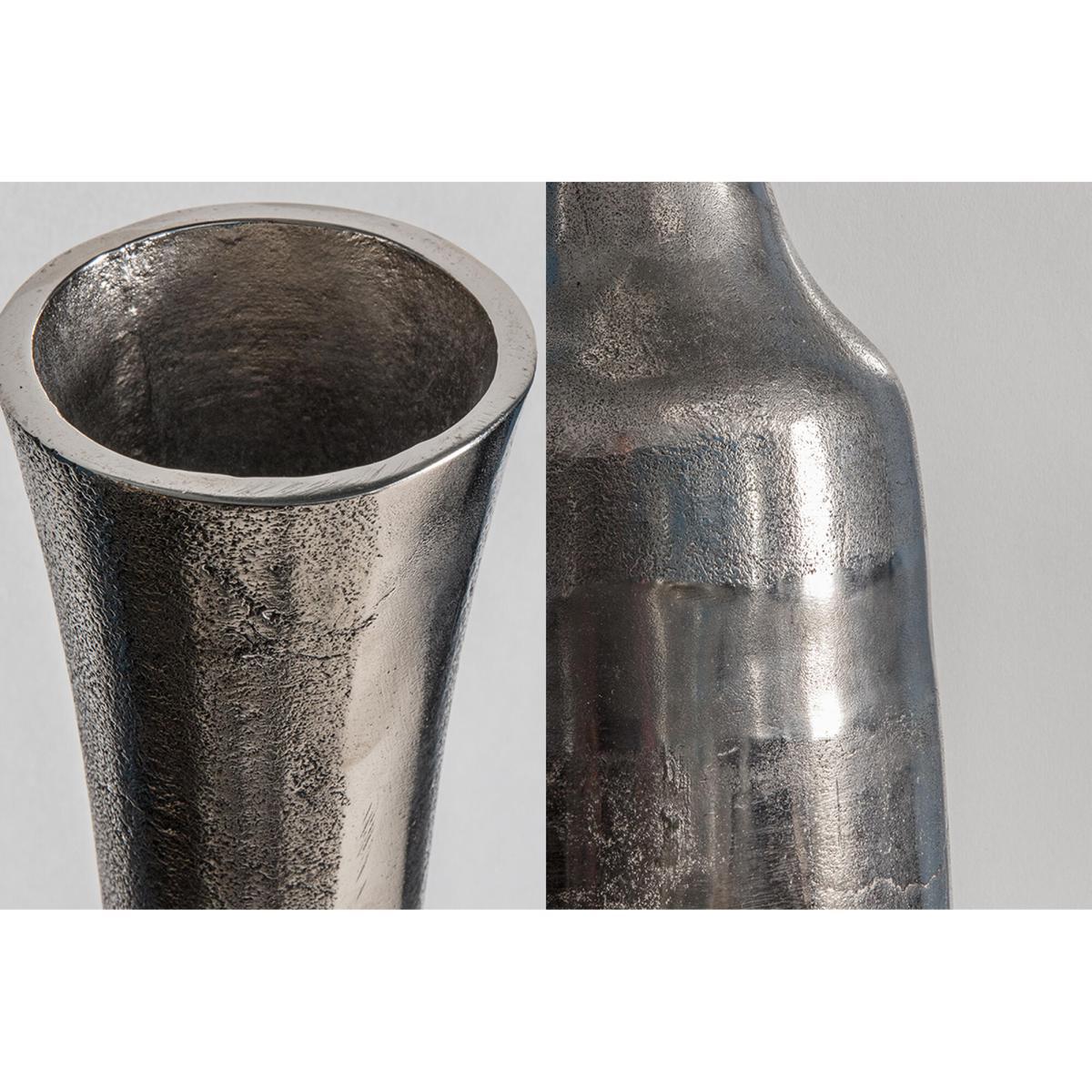 Kellen Nickel Vase, Large – image 3