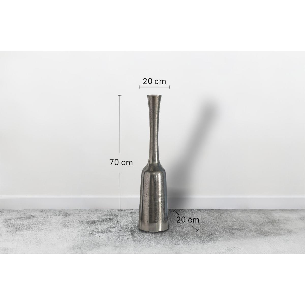 Kellen Nickel Vase, Large – image 4