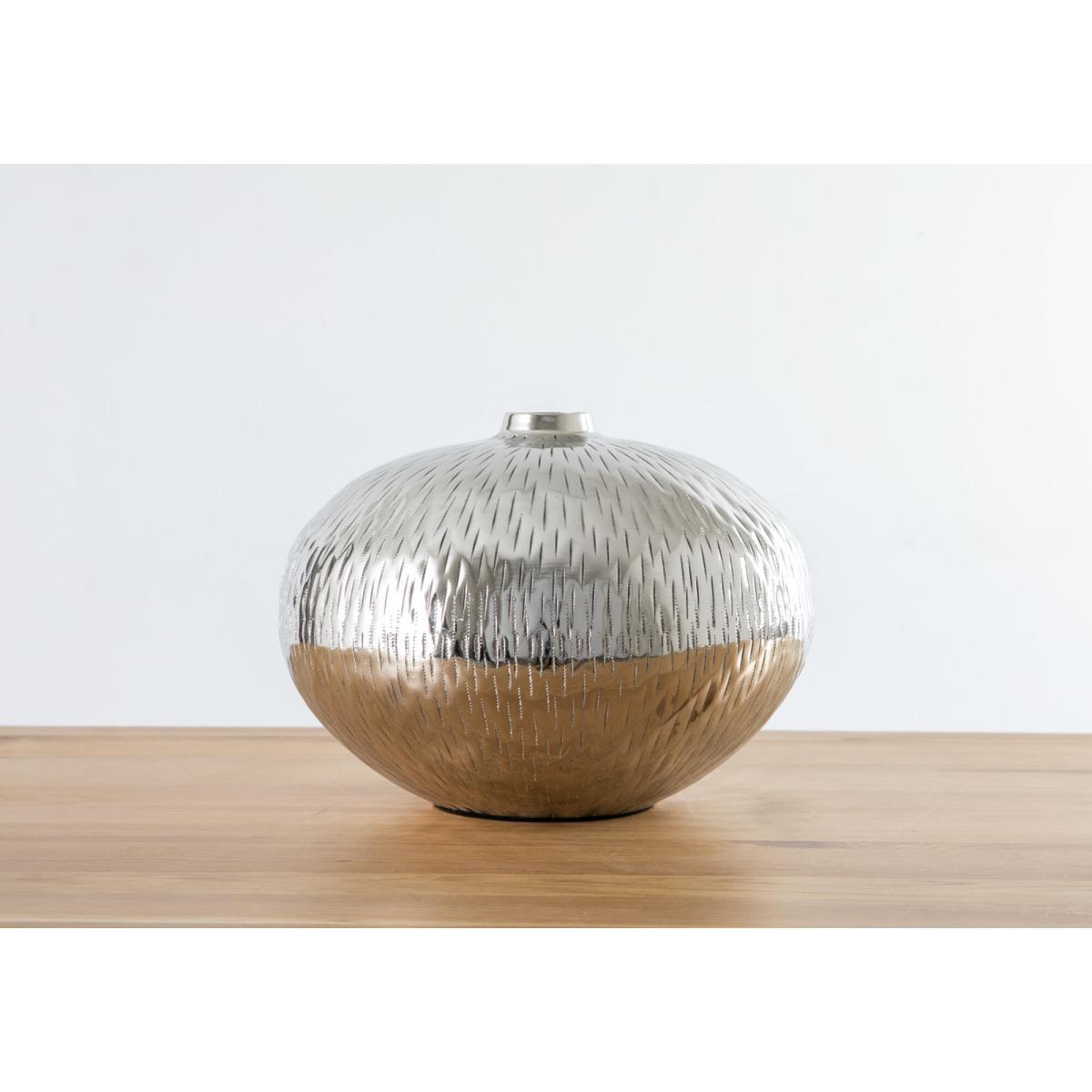 Truda Vase in Silver – image 1