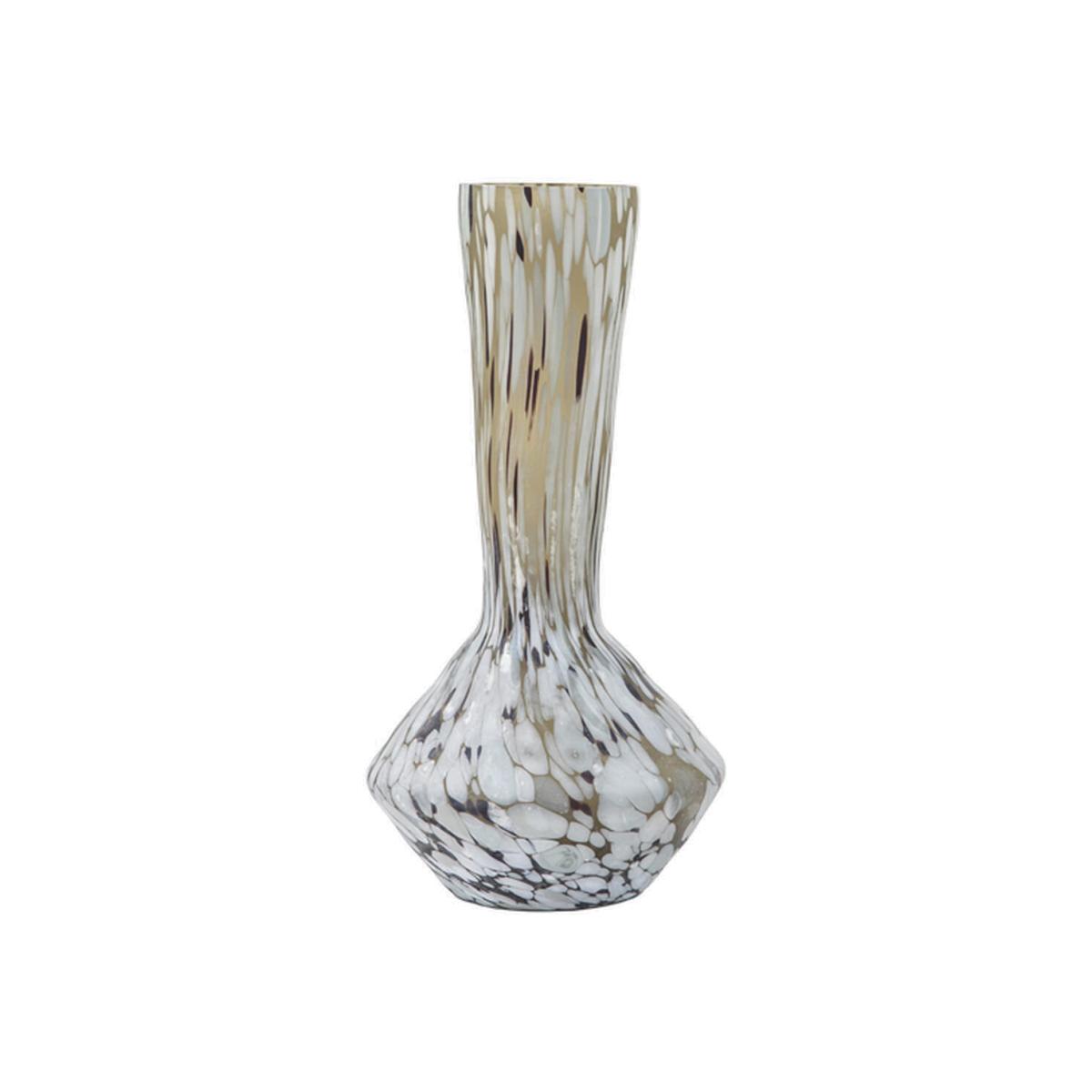 Embellisher Vase in Mottled Brown Small – image 1