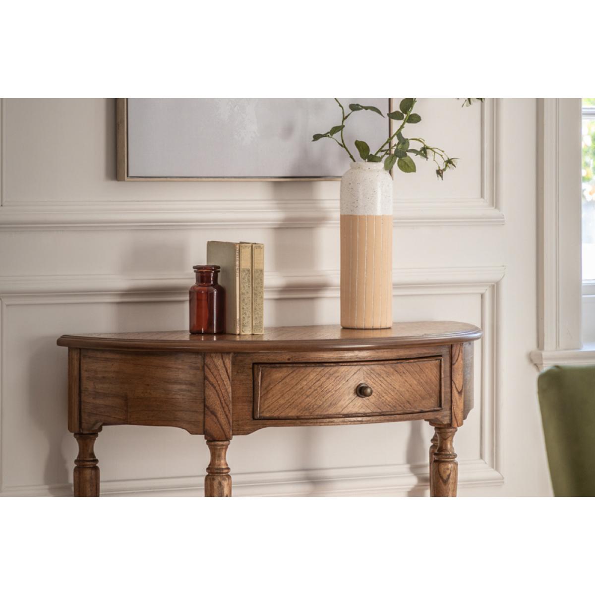 Shelwick Vase in White & Natural - Large – image 3