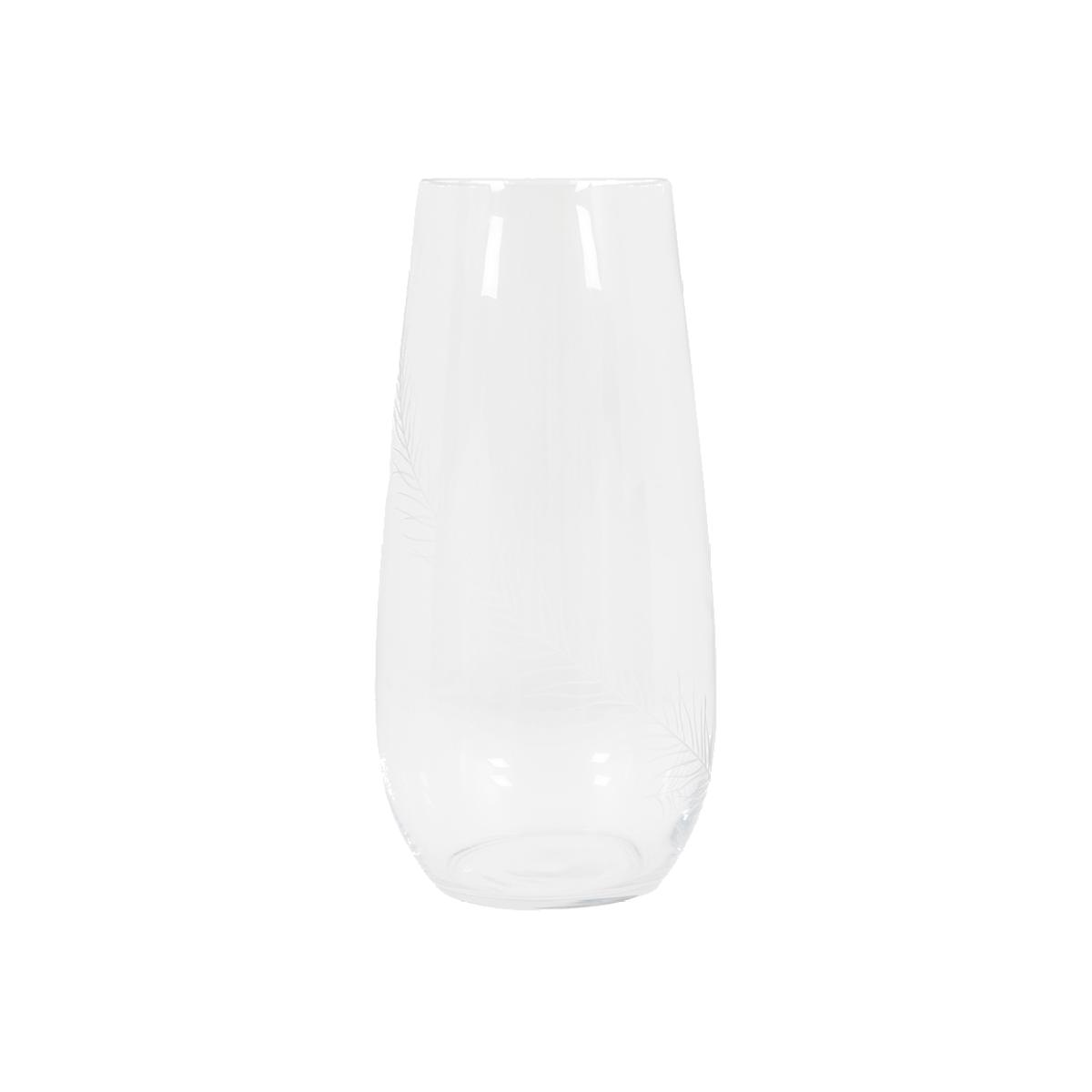 Quill Vase Clear, Large – image 1