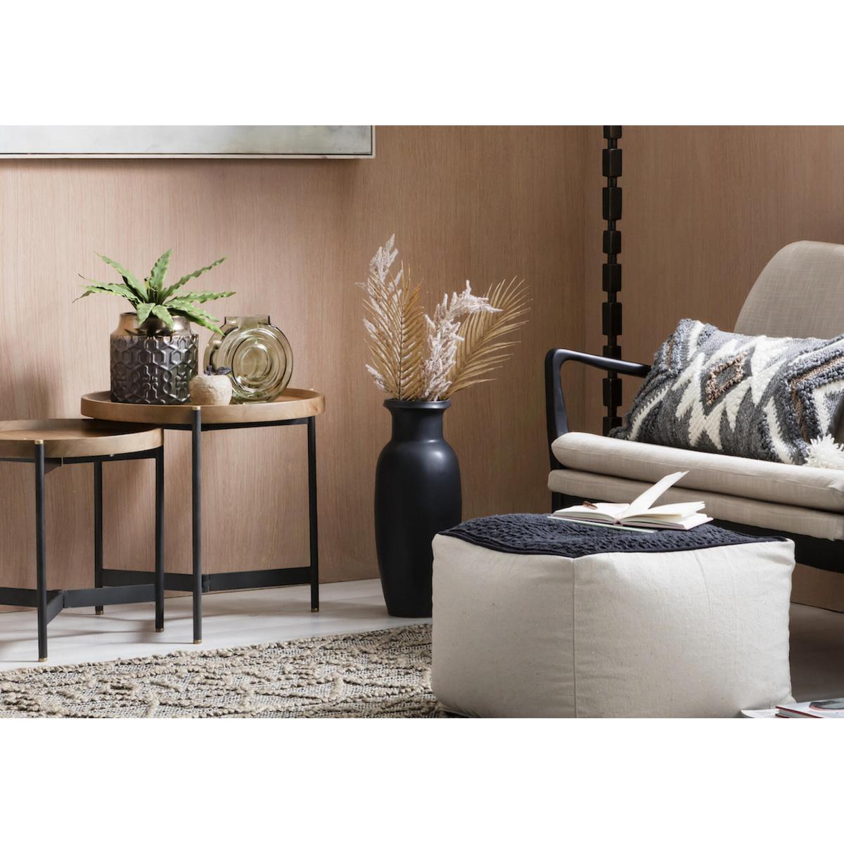 Pullan Deep Grey Vase, Large – image 2