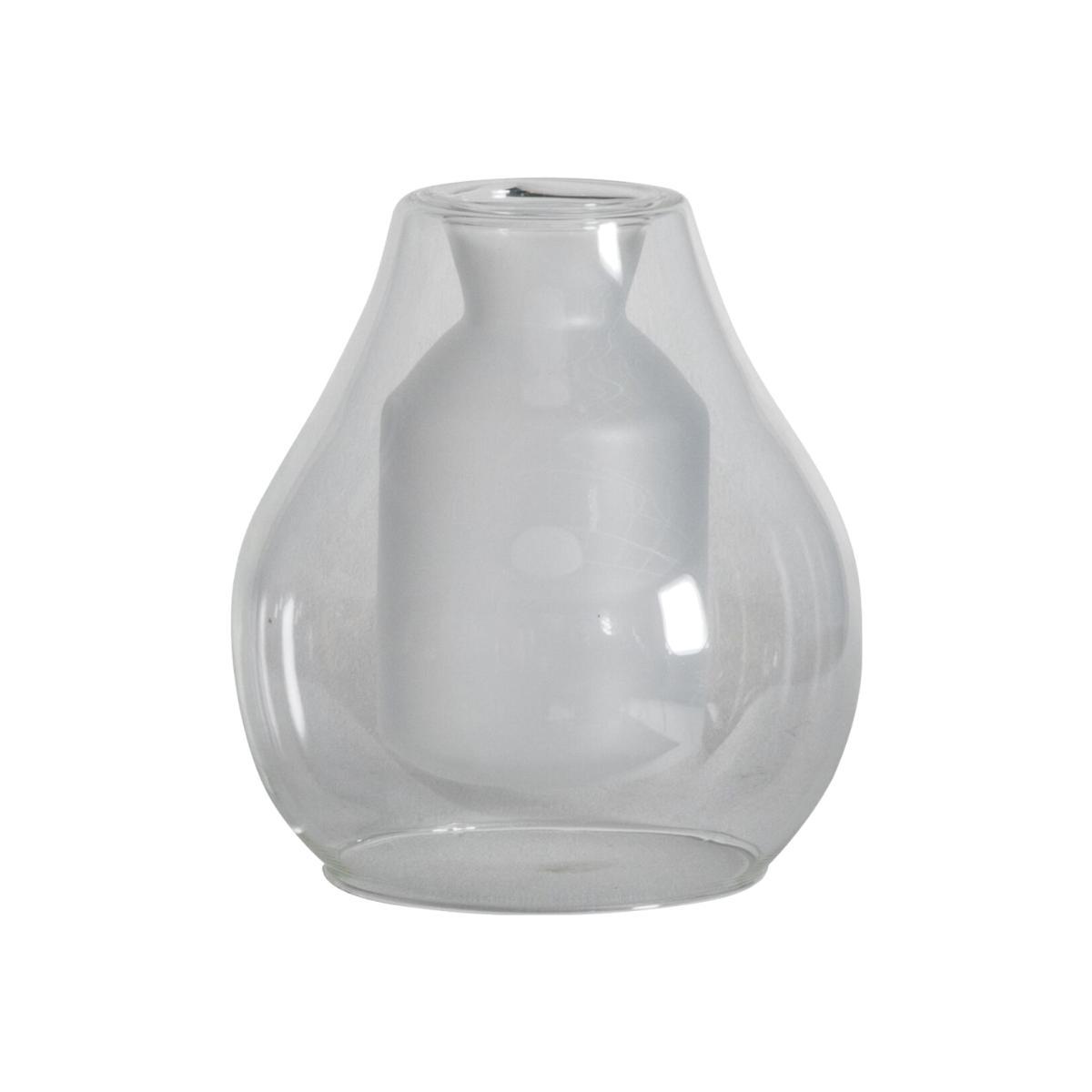 Overton White Vase, Small – image 1
