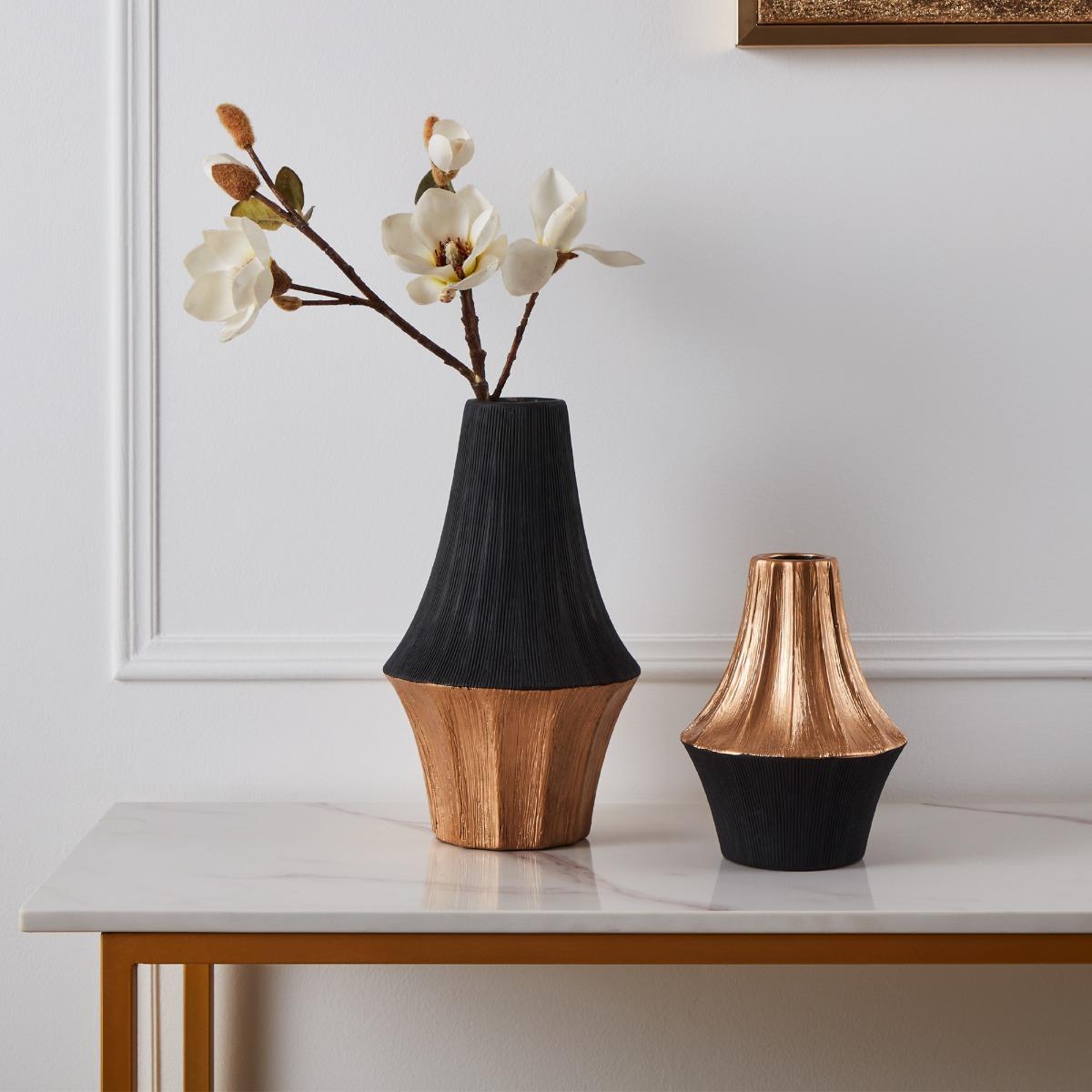 Sual Black and Bronze Large Vase – image 2