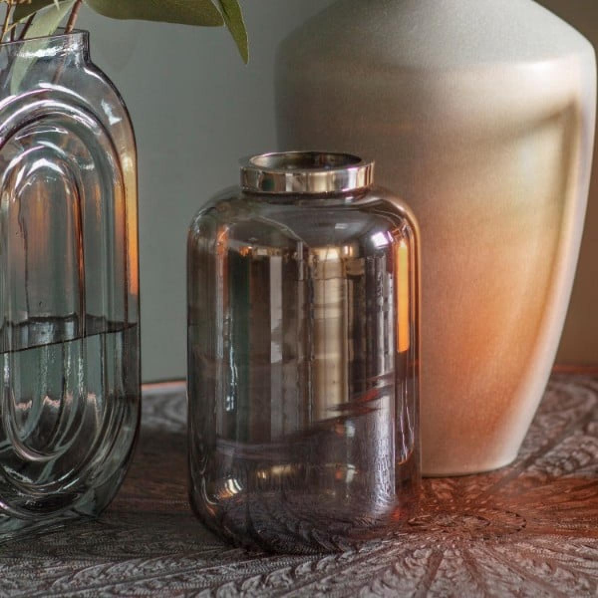 RODENBEK LUSTRE VASE BLUE SMALL – image 1