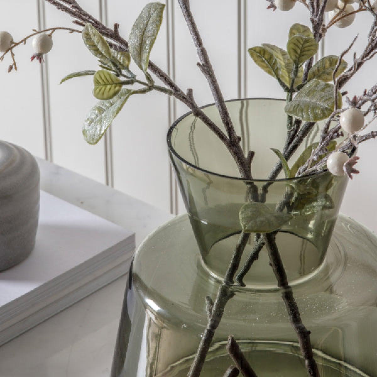 MIKKELI VASE GREEN SMALL – image 1