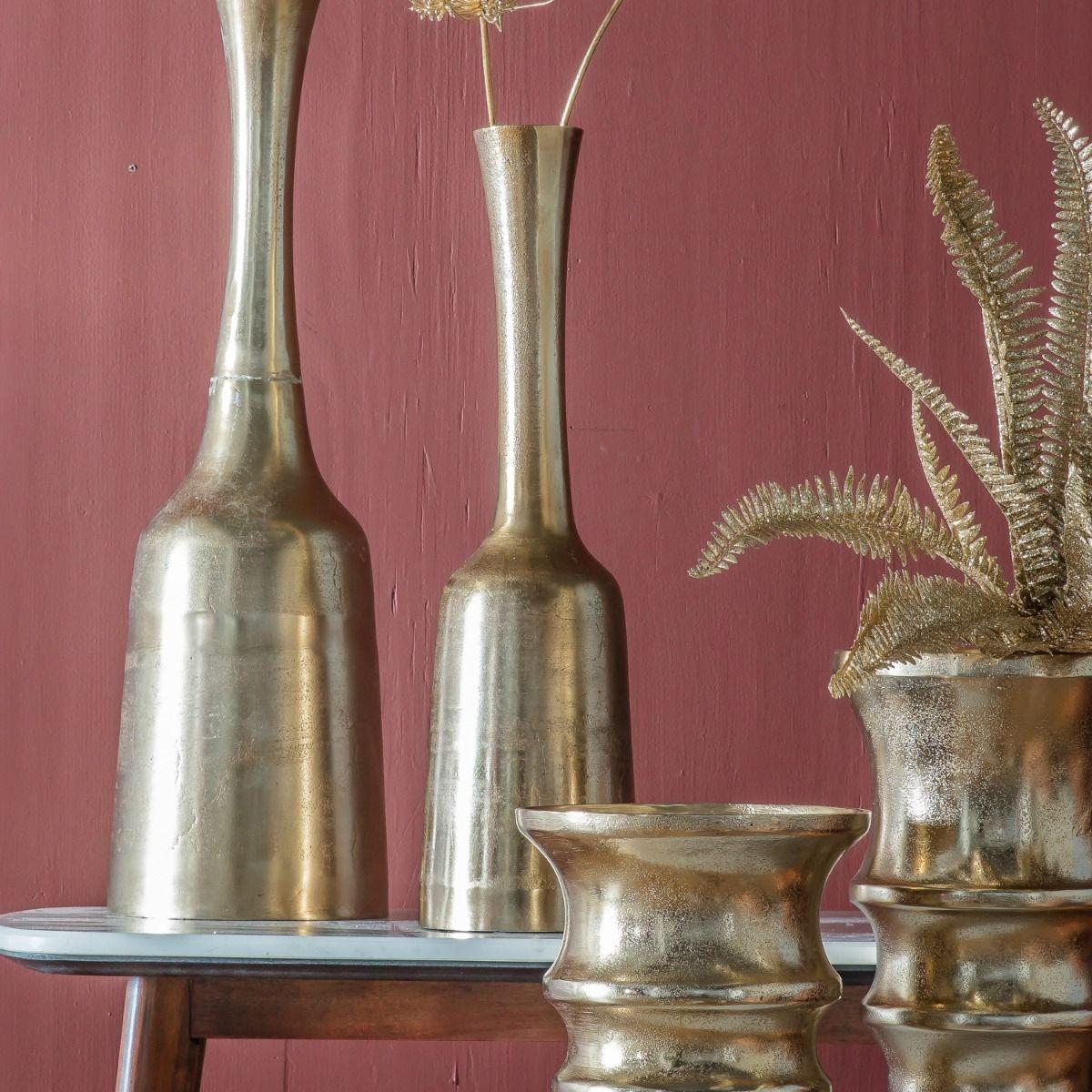 Ruban Antique Gold Large Vase – image 2