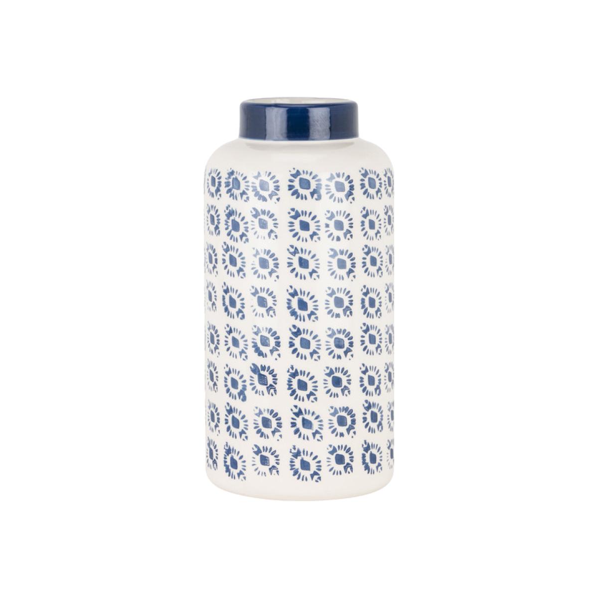 Blue Daisy Vase – image 1