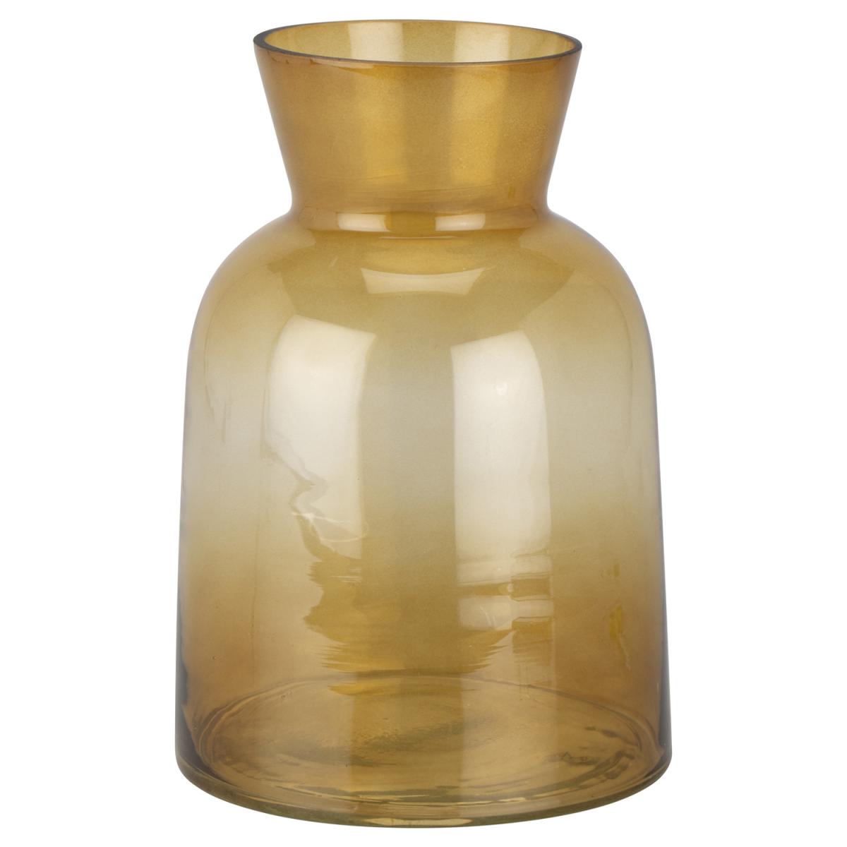 Glass Ochre Vase – image 2