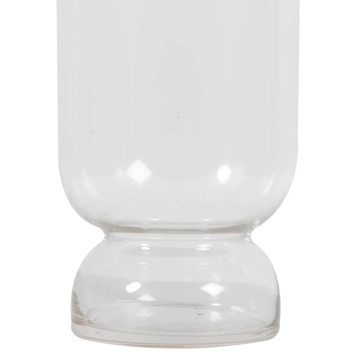 Blossom Bulb Glass Vase - Clear – image 2