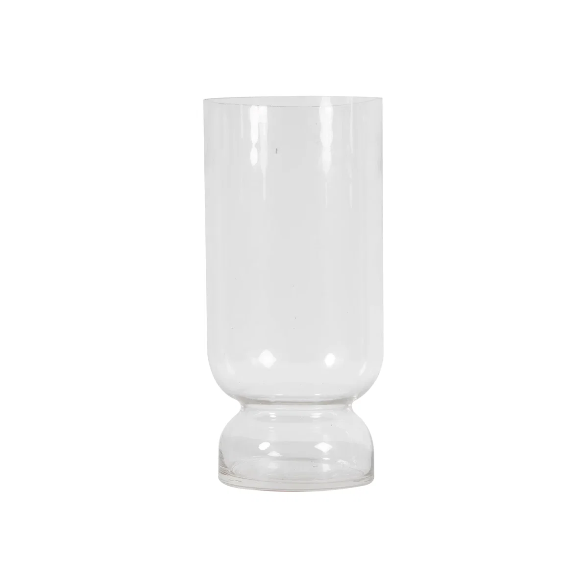 Blossom Bulb Glass Vase - Clear – image 1