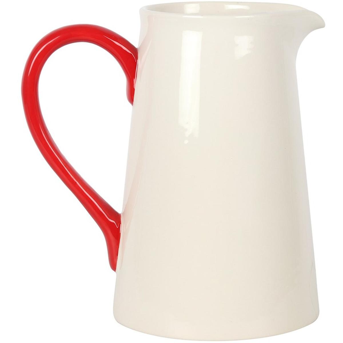 Ceramic Robin Flower Jug Vase - Multicolour – image 3