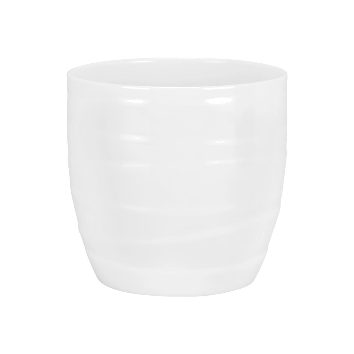 Barletta White Vase - White / 15cm – image 1