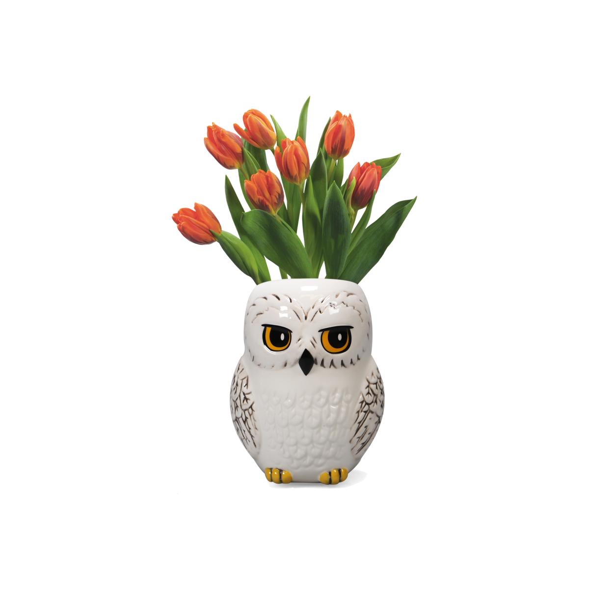 Harry Potter Shaped Wall Vase, Hedwig - White – image 1