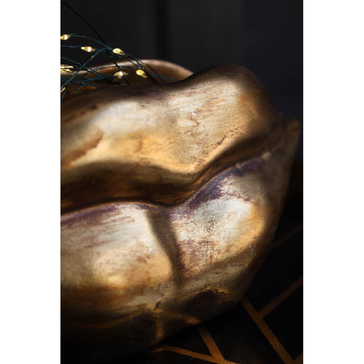 Gold Lips Short Stem Vase – image 5