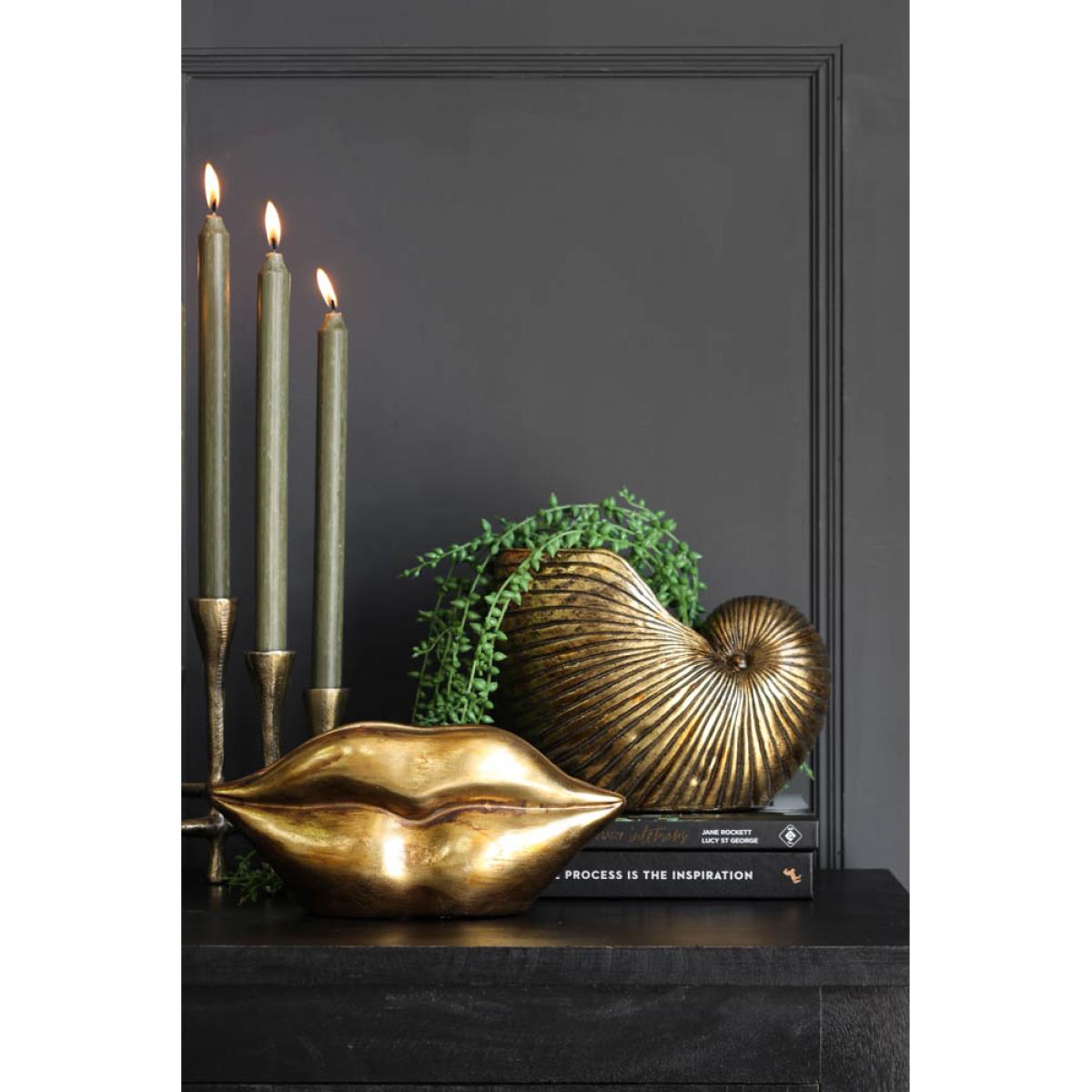 Gold Lips Short Stem Vase – image 8
