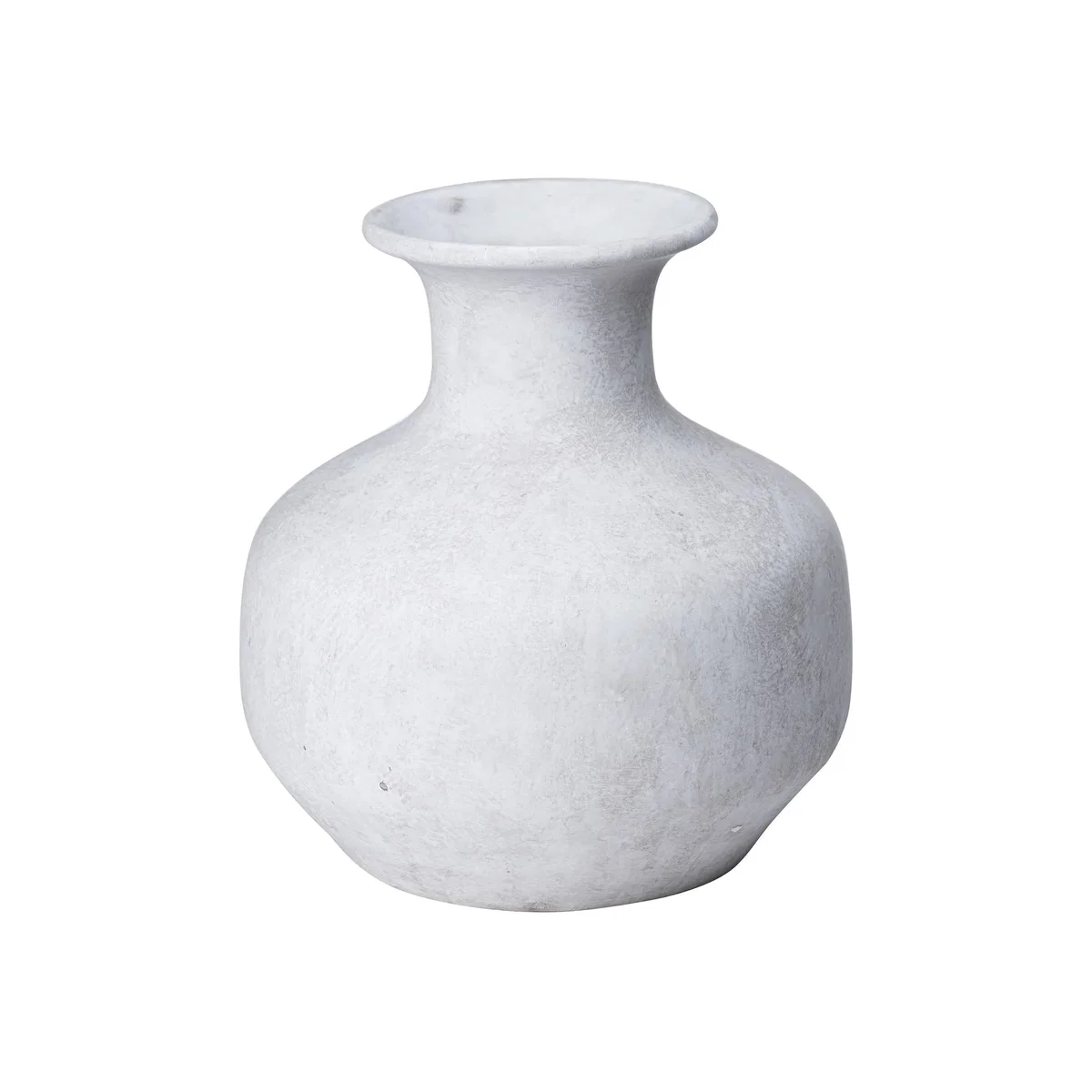 Hill Interiors Darcy Squat Vase - Stone