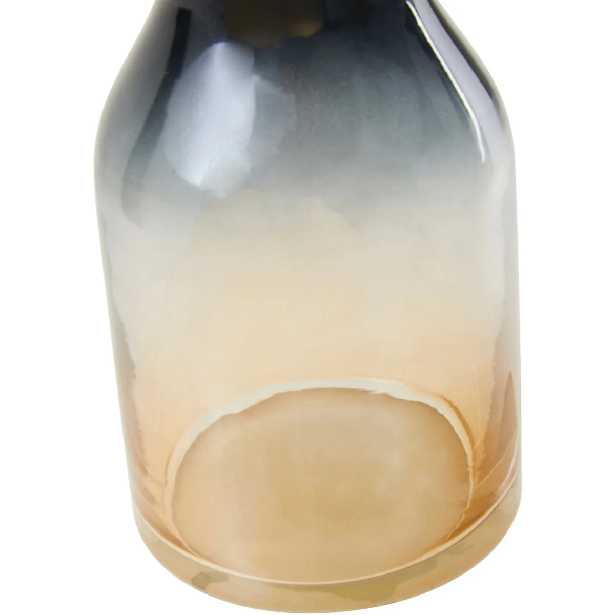 Esma Small Smoked Brown Glass Vase - Glass 100% – image 3